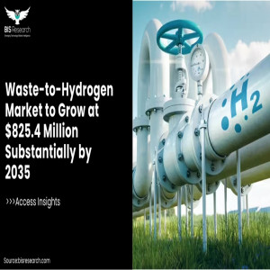 Waste-to-Hydrogen Market to Grow at $825.4 Million Substantially by 2035