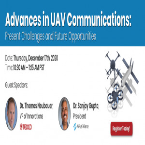 Webinar on Advances in UAV Communications