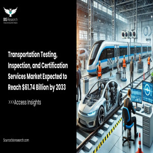 Transportation Testing, Inspection, and Certification Services Market Expected to Reach $61.74 Billion by 2033