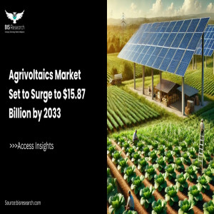 Agrivoltaics Market Set to Surge to $15.87 Billion by 2033