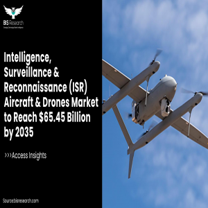 Intelligence, Surveillance, and Reconnaissance (ISR) Aircraft and Drones Market to Reach $65.45 Billion by 2035