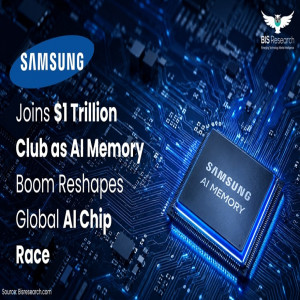 Samsung Joins $1 Trillion Club as AI Memory Boom Reshapes Global AI Chip Race