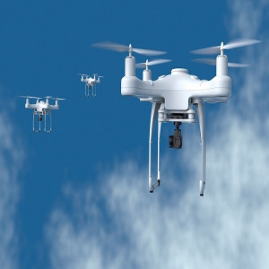 Drones or unmanned aerial vehicles (UAVs)